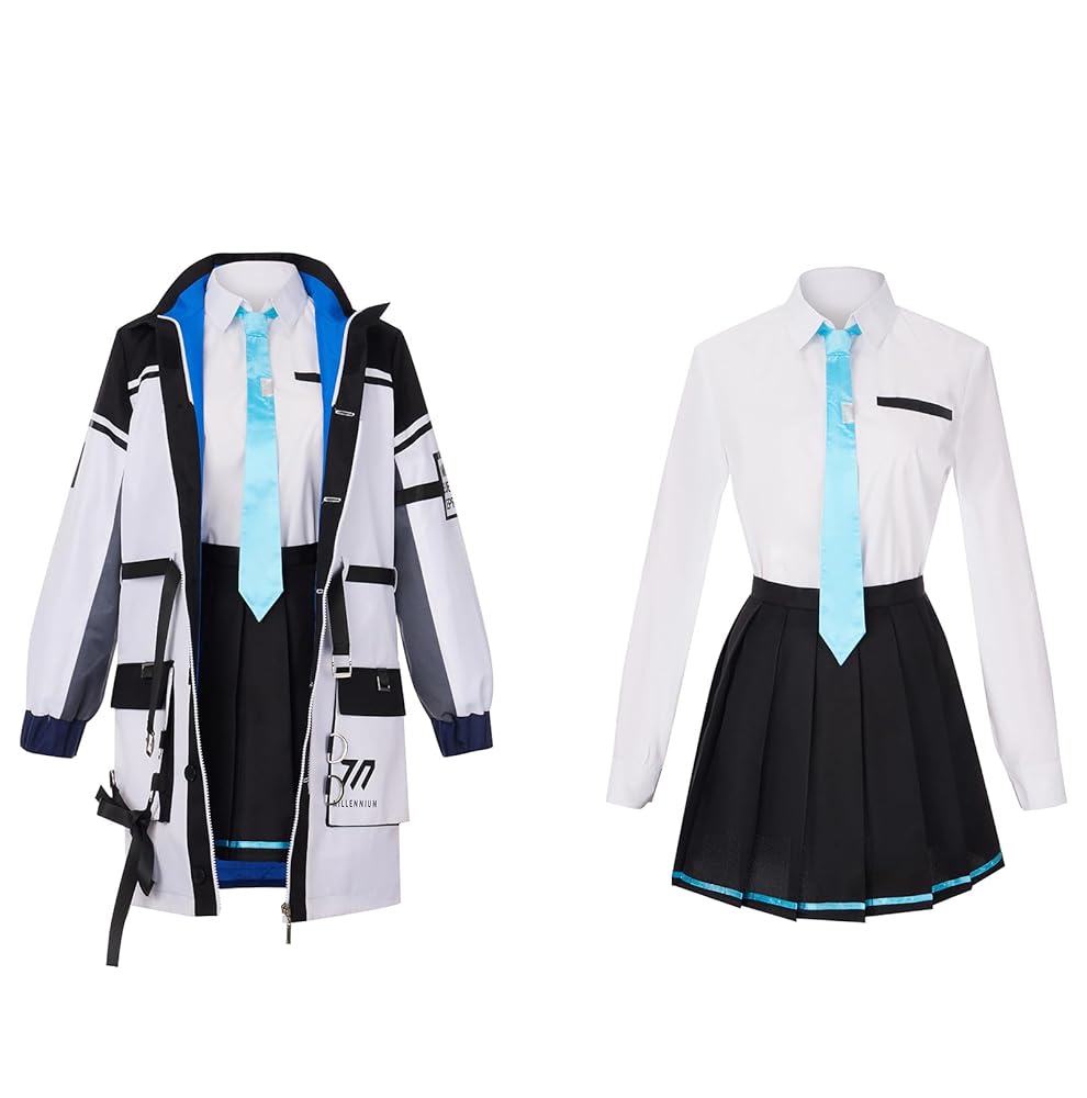 Amazon.co.jp: [AwwwCos] 天童アリス 衣装 戦闘服 コスプレ 制服